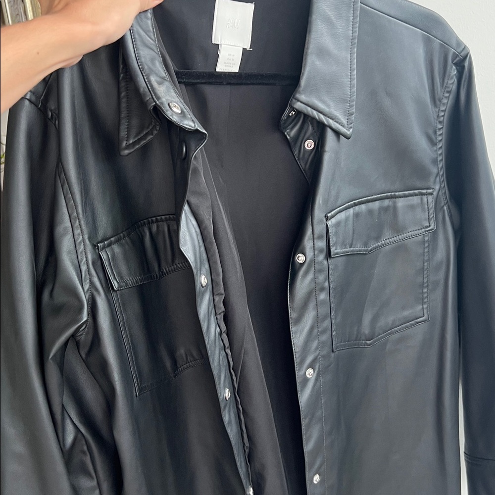 H&M leather jacket - Picture 2 of 3